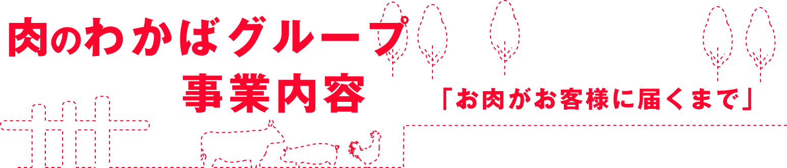 肉のわかばグループの事業内容